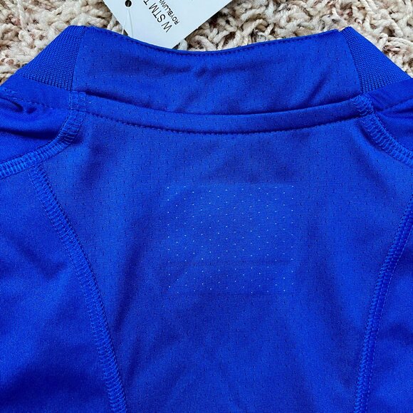 Adidas Women’s Tiro Aeroready V-Neck Jersey Shirt Blue, Size Medium (New) - Picture 7 of 9